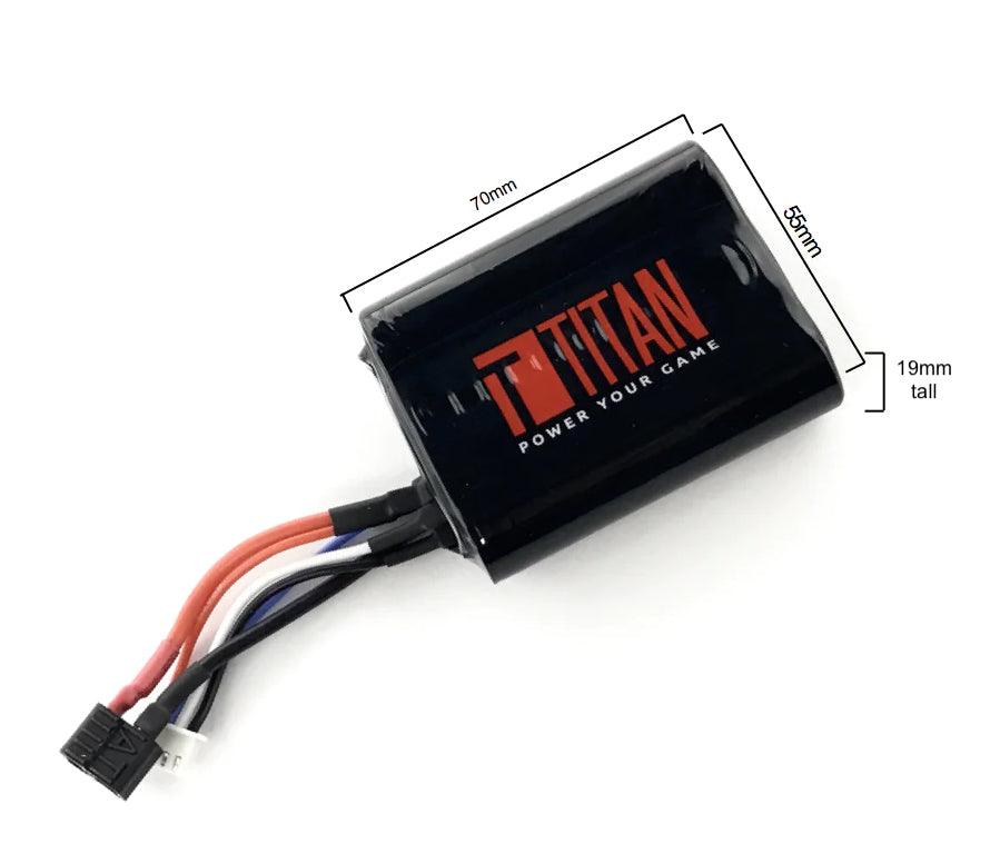 Titan 11.1v 3000mAh Li-Ion Batteri Brick - T-Plug/Deans - Game-On.no