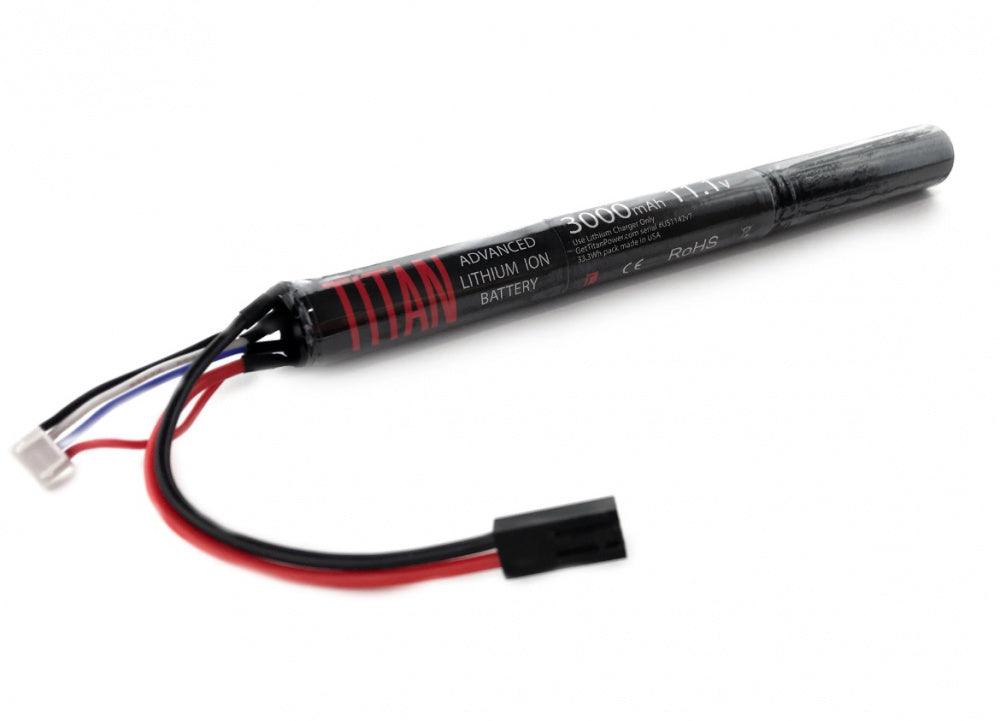 Titan 11.1v 3000mAh Li-Ion Batteri Stick - Mini Tamiya - Game-On.no