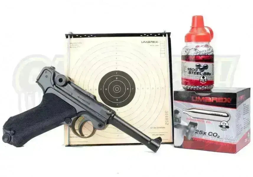 Umarex Legends P08 - 4.5mm BB Luftpistol - KRAFTPAKKE - Game-On.no