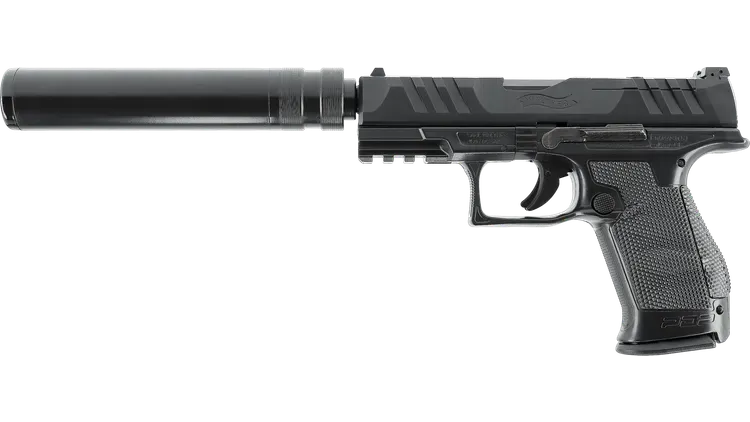 Umarex PDP Compact 4" Softgun Springer Kit med Lyddemper - Game-On.no