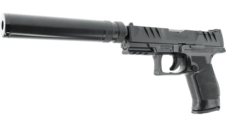 Umarex PDP Compact 4" Softgun Springer Kit med Lyddemper - Game-On.no