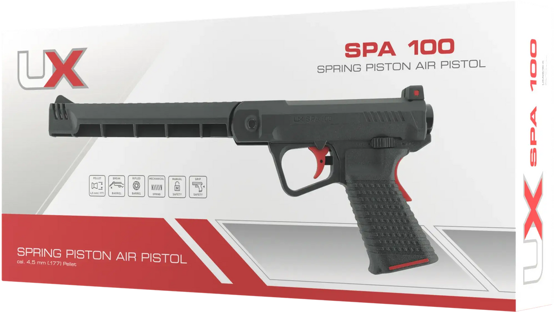 Umarex UX SPA 100 fjærdrevet luftpistol 4.5mm pellet - Game-On.no