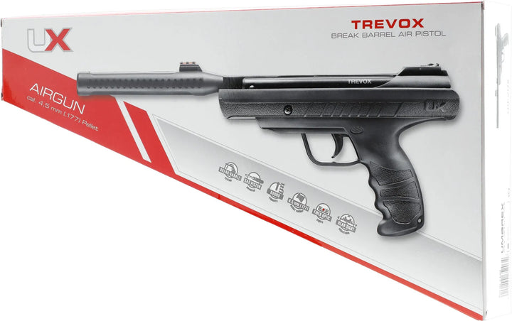 UX Trevox Break Barrel Pistol - 4.5mm Pellets - Game-On.no