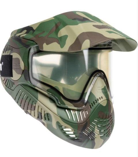 Valken MI-7 Thermal Paintballmaske - Woodland - Game-On.no