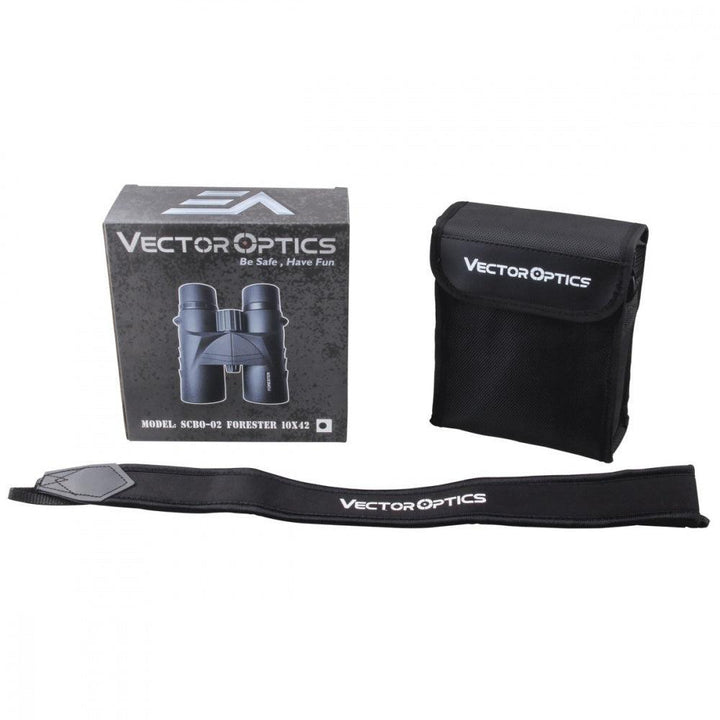 Vector - Forester 10x42 Prism Binocular Kikkert - Game-On.no