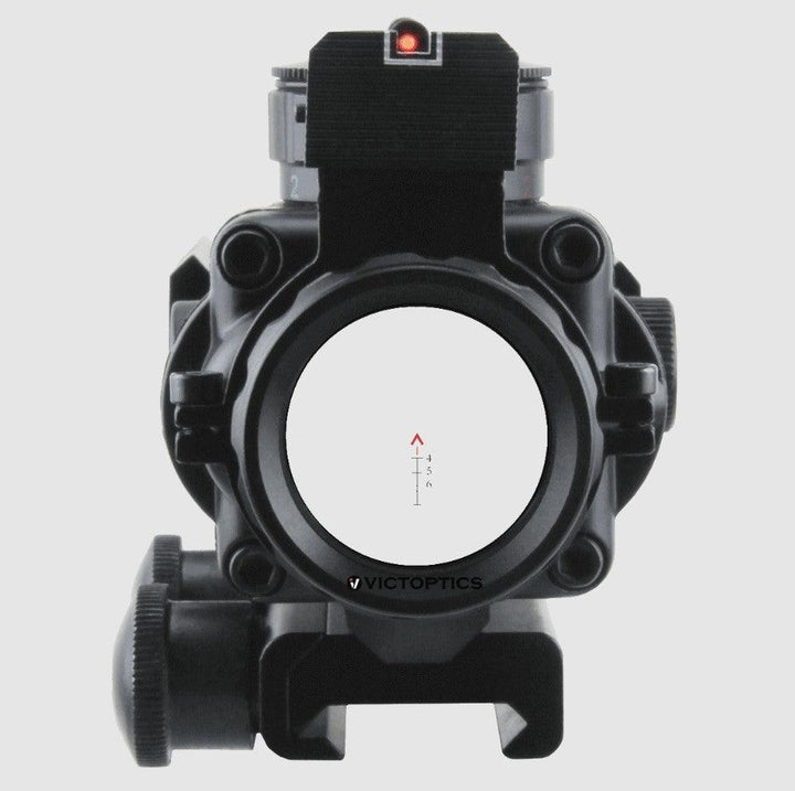 Vector Optics - C1 ACOG Sikte - 4x32mm Rødpunkt med 21mm Feste - Game-On.no