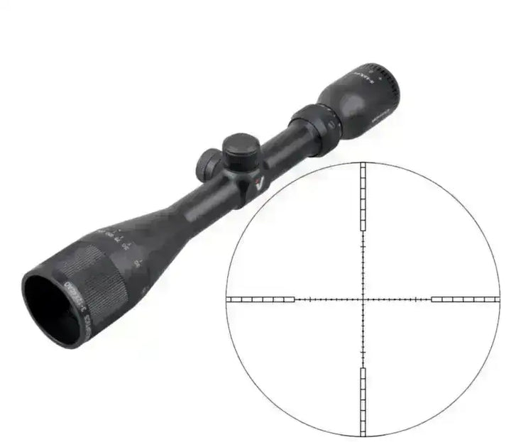 Vector Optics - C4 Kikkertsikte 3-12x40 med Parallax og Solskjer - Game-On.no