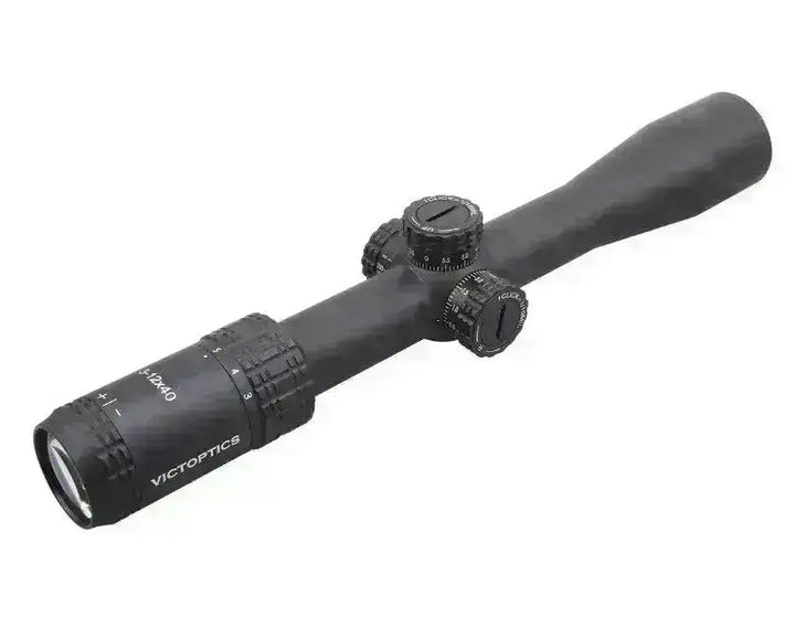 Vector Optics - S4 Kikkertsikte 3-12x40mm med Parallaxjustering - Game-On.no