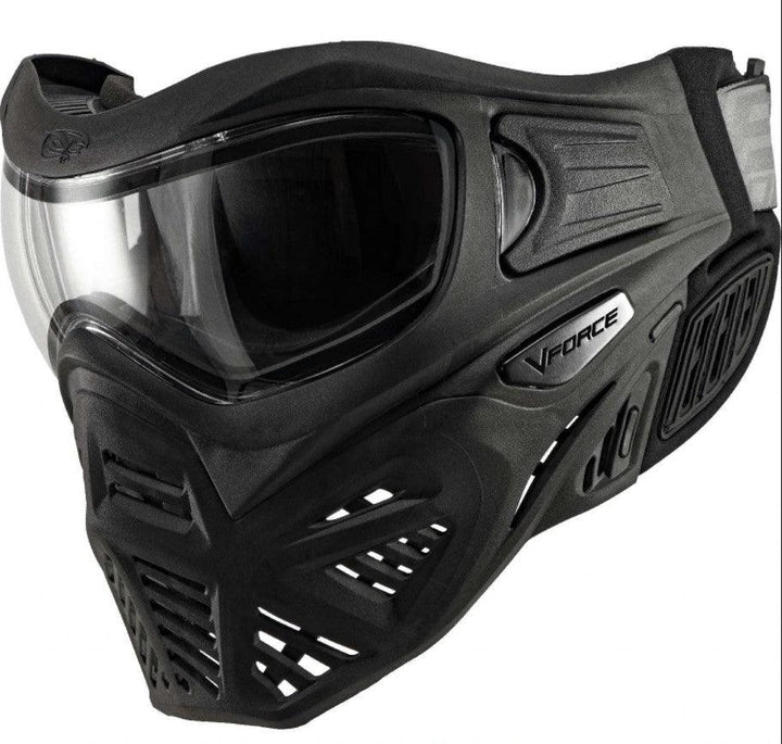 VForce Grill 2.0 Maske med Klart Dobbeltglass - Svart - Game-On.no