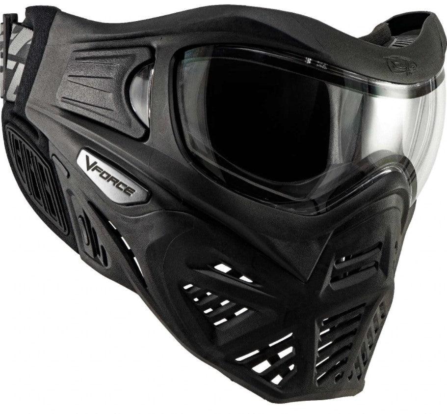 VForce Grill 2.0 Maske med Klart Dobbeltglass - Svart - Game-On.no