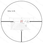 Vector Optics Constantine 1-8x24 SFP, VOS-EHT retikkel