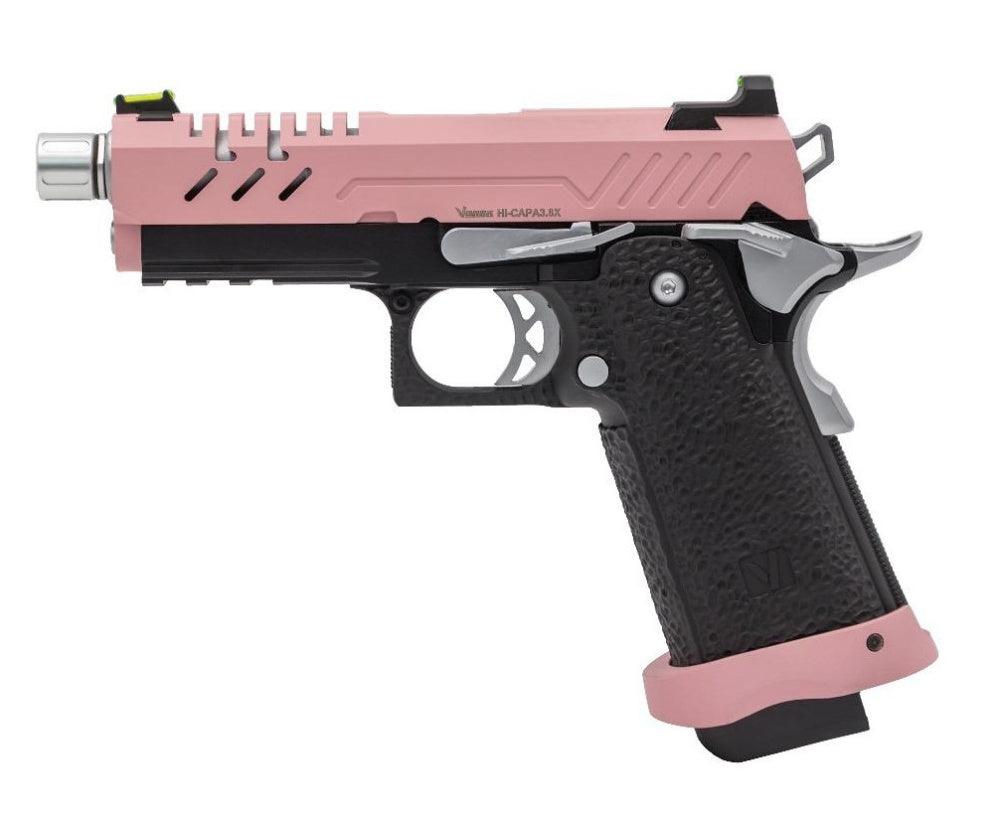 Vorsk Hi-Capa 3.8 Pink - Gassdrevet Softgunpistol - Game-On.no