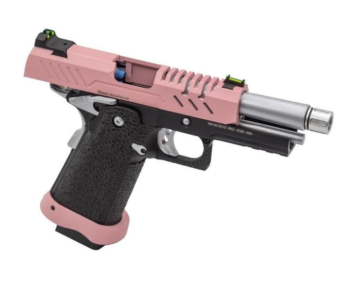 Vorsk Hi-Capa 3.8 Pink - Gassdrevet Softgunpistol - Game-On.no