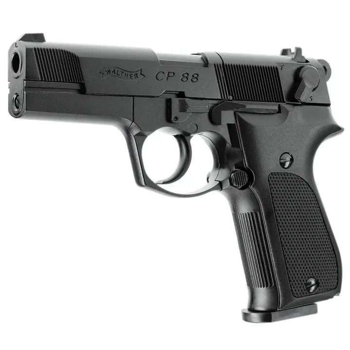 Walther CP88 Sort 4.5mm CO₂ – Presis og tung luftpistol - Game-On.no