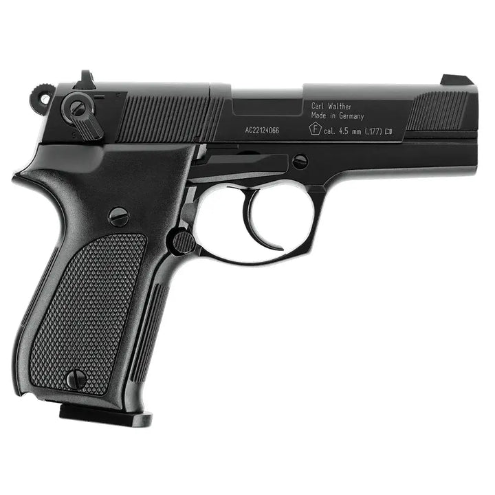 Walther CP88 Sort 4.5mm CO₂ – Presis og tung luftpistol - Game-On.no