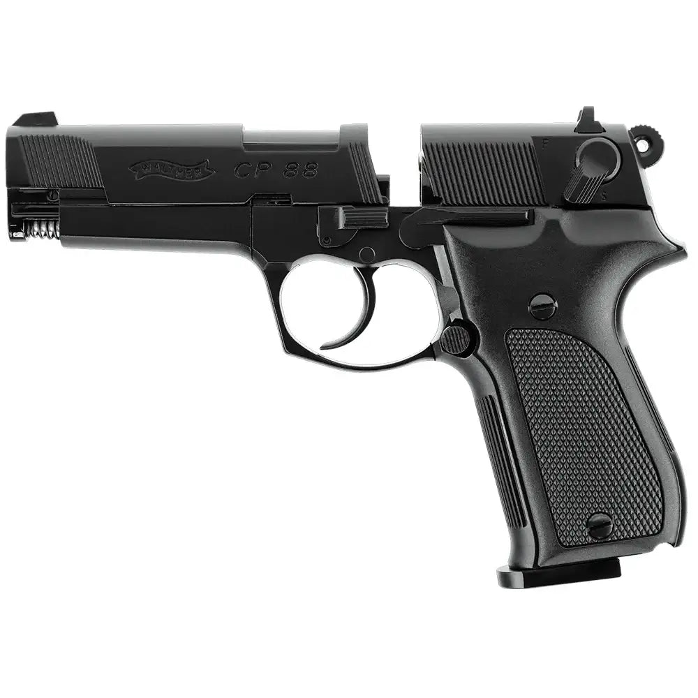 Walther CP88 Sort 4.5mm CO₂ – Presis og tung luftpistol - Game-On.no