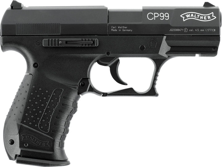 Walther CP99 Co2 Luftpistol Sort 4.5mm – Kompakt og presis - Game-On.no