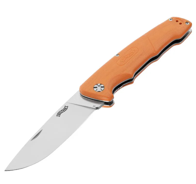 Walther - HBF2 Kniv med Nylon Slire - Oransje - Game-On.no