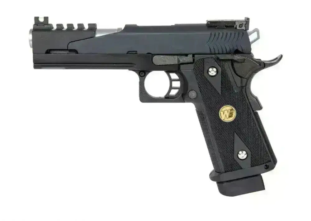 WE - Hi-Capa 5.1 Softgunpistol med Blowback - Full Auto - Game-On.no