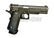 WE - Hi-Capa 5.1 Softgunpistol med Blowback - Full Metall Svart - Game-On.no