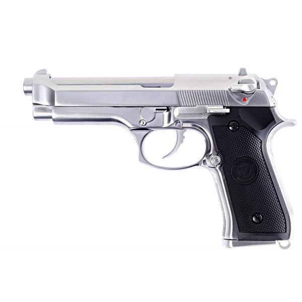 WE - M92 GEN2 Silver - Semi/Fullauto - Game-On.no