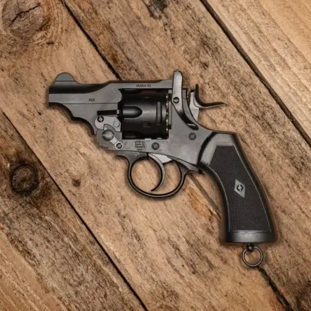 Webley - MkVI .455 2.5" Civilian Revolver - 4.5mm Pellets - Svart - Game-On.no