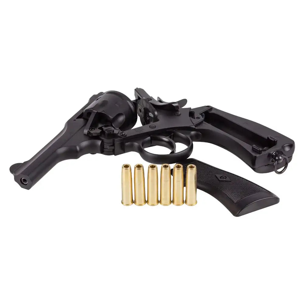 Webley - MKVI .455 4 Service Revolver - 4.5mm Pellets - Svart - Game-On.no