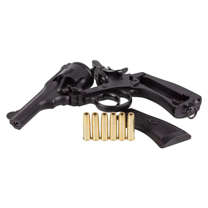 Webley - MKVI .455 4 Service Revolver - 4.5mm Pellets - Svart - Game-On.no