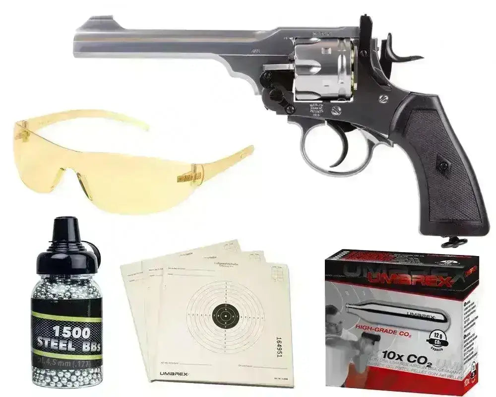 Webley - MKVI Service Revolver 4.5mm BB - PAKKEPRIS - Game-On.no