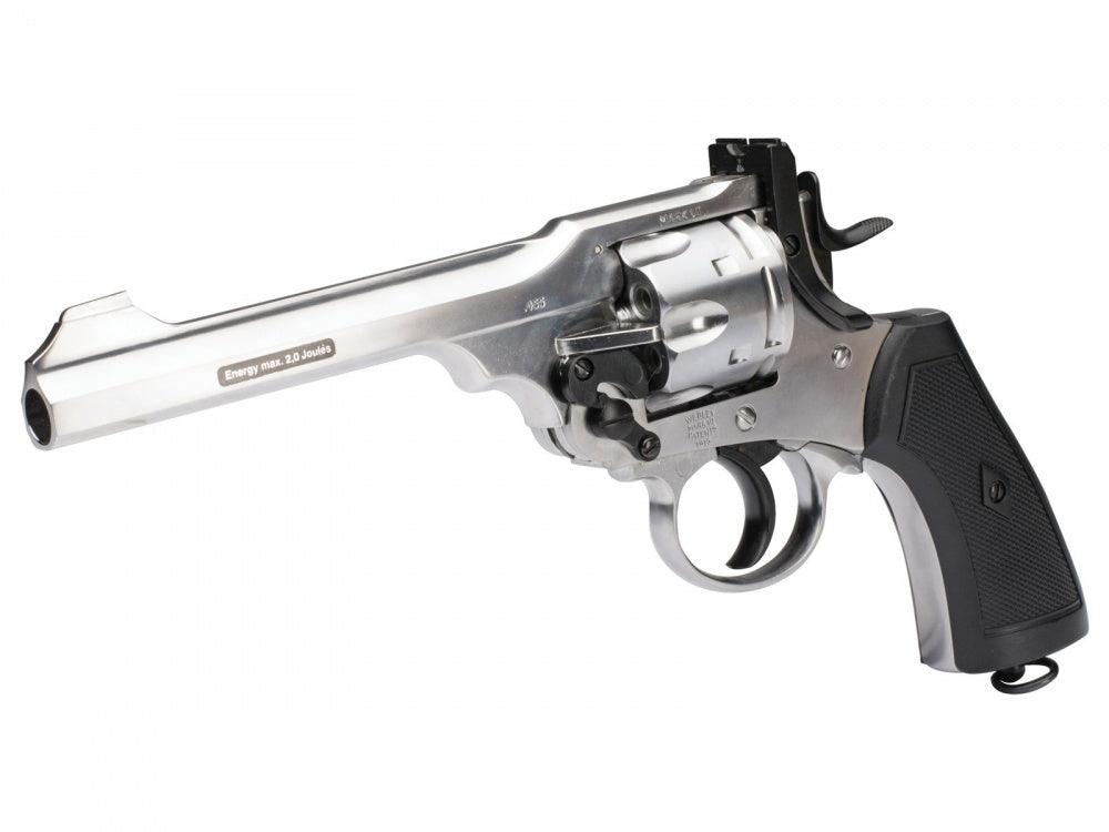 Webley - MKVI Service Revolver 4.5mm BB - Silver - Game-On.no