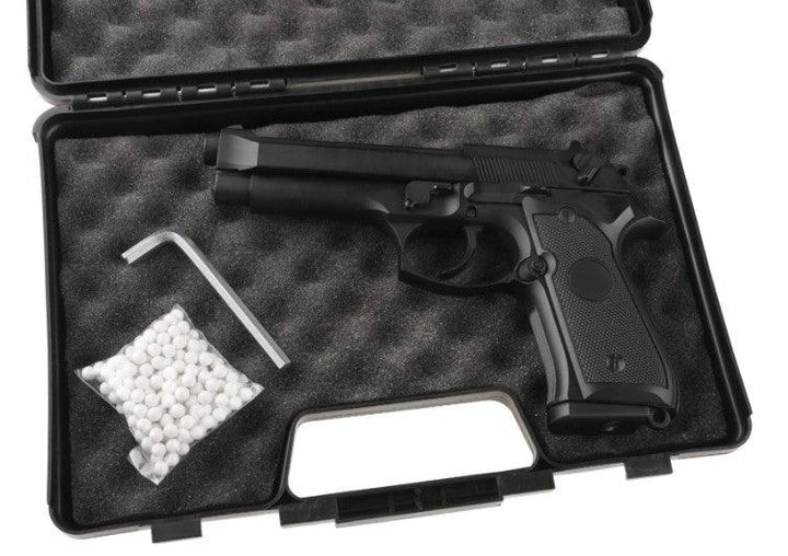 WELL - M9 Co2 Drevet Softgunpistol - Blowback - Game-On.no