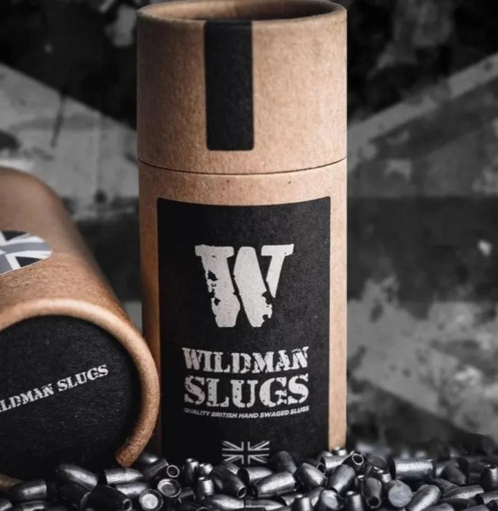 Wildman Flat Base Slugs til Luftvåpen 4.5mm (.177) - 19.5gr 200s - Game-On.no