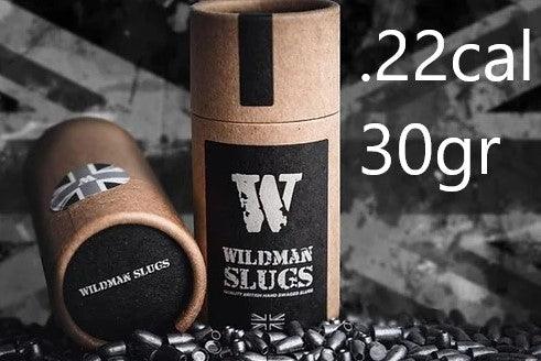 Wildman Flat Base Slugs til Luftvåpen 5.5mm(.22) - 30gr 200stk - Game-On.no