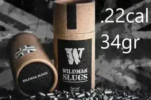 Wildman Flat Base Slugs til Luftvåpen 5.5mm(.22) - 34gr 200stk - Game-On.no