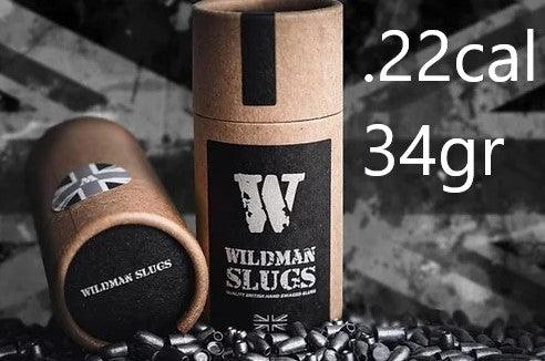 Wildman Flat Base Slugs til Luftvåpen 5.5mm(.22) - 34gr 200stk - Game-On.no