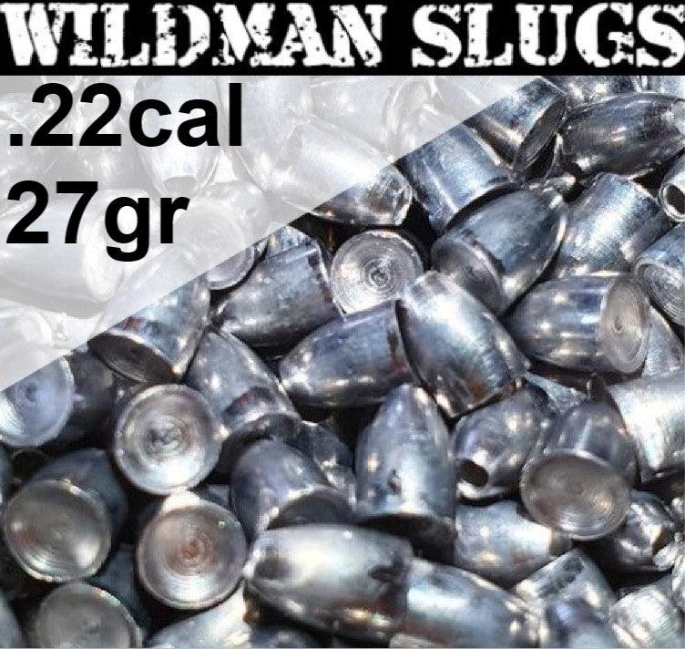 Wildman Hulspiss Slugs til Luftvåpen 5.5mm(.22) - 27gr 200stk - Game-On.no