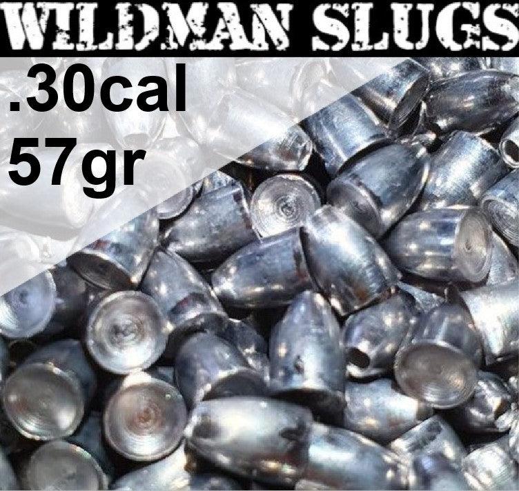 Wildman Hulspiss Slugs til Luftvåpen 7.62mm(.30) - 57gr 100stk - Game-On.no