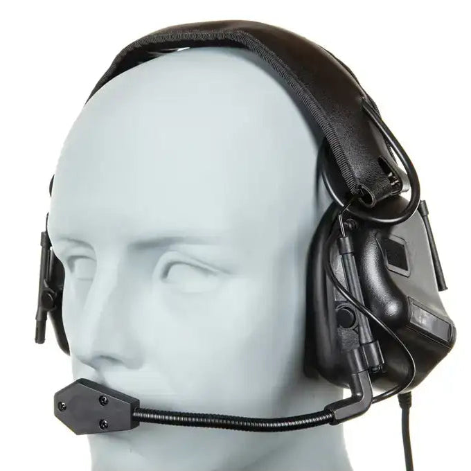 Wosport - HD-08 Gen. 5 - Taktisk Headset med Militær Plugg - Game-On.no