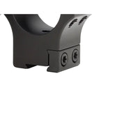 Element Optics XT Dovetail montasjering, nærbilde av dovetail-festet med to skruer