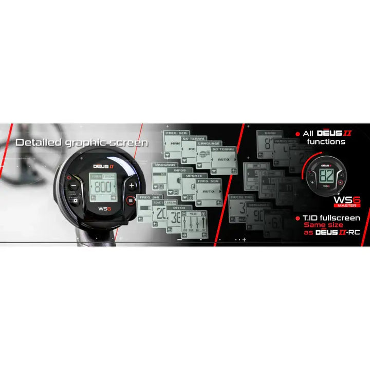 XP - DEUS II WS6 Master Metalldetektor - Den Letteste Toppmodellen fra XP - Game-On.no