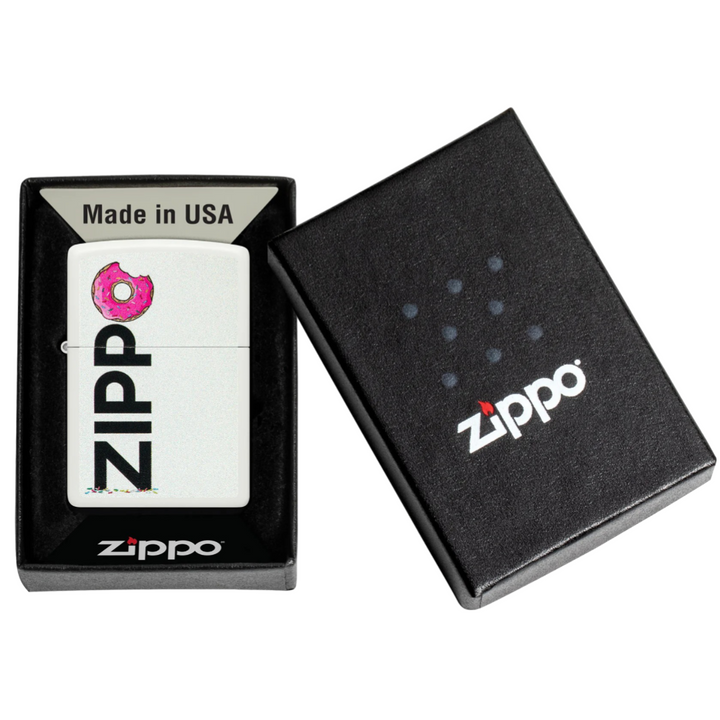 Frosted Doughnut Zippo Motiv - Lighter