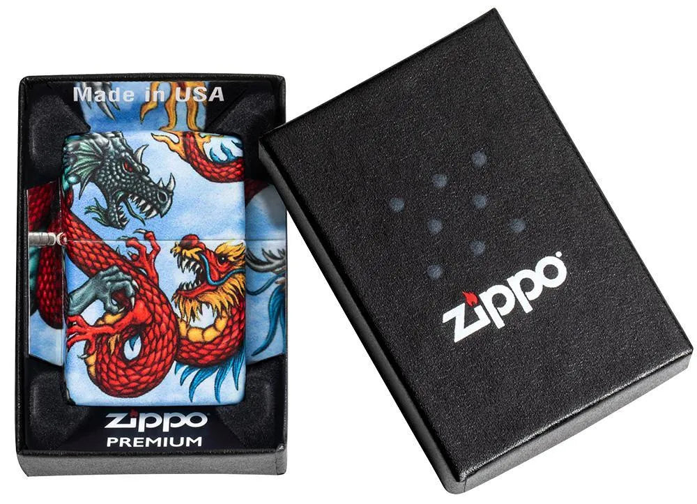 Zippo - 540 Farget Drage - Game-On.no