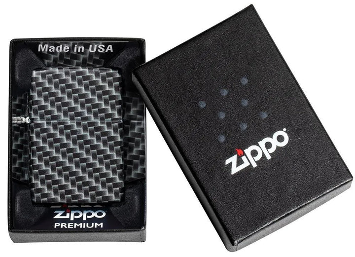 Zippo - 540 Karbonfiber Motiv - Game-On.no