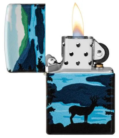 Zippo - 540 Landskapsmotiv Hjort - Game-On.no