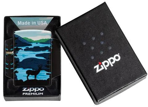 Zippo - 540 Landskapsmotiv Hjort - Game-On.no