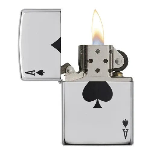 Zippo - Ace of Spades Design - Game-On.no