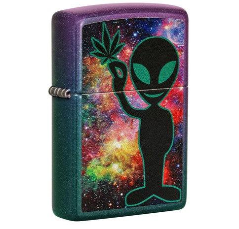 Zippo - Alien Design Iridescent - Game-On.no