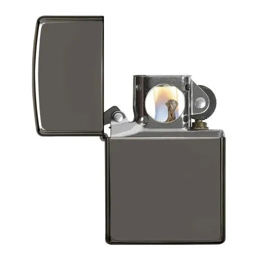 Zippo - Black Ice Lighter Pakke med Pipe Insert - Game-On.no