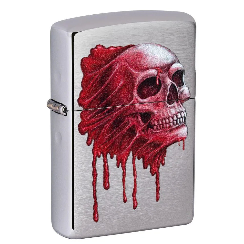 Zippo - Blood Skull Design- Lighter - Game-On.no