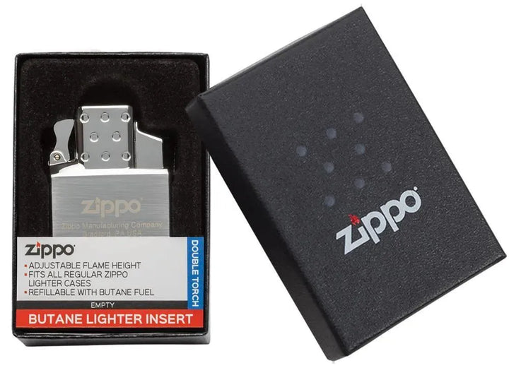 Zippo - Butane Lighter Insert - Dobbel Flamme - Game-On.no